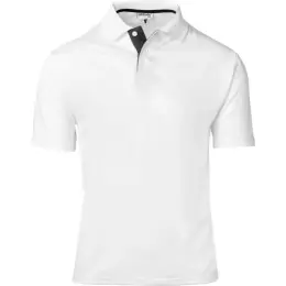 Kids Tournament Golf Shirt White
